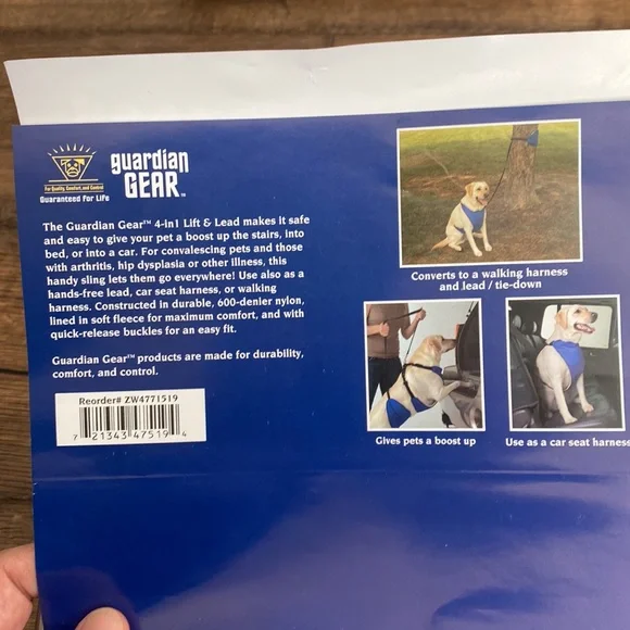 New Guardian Gear 4-in-1 Lift & Lead - Picture 3 of 4